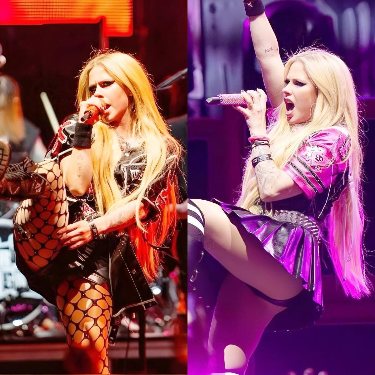 Avril Lavigne unterm Rock 2