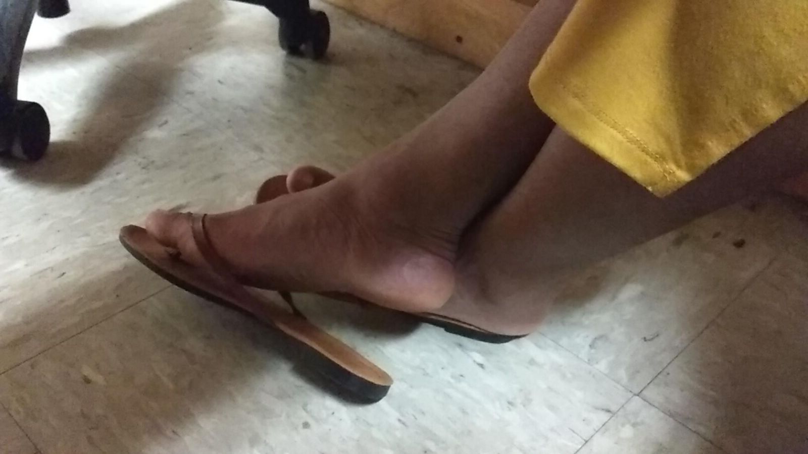 Candid Ebony Feet 8