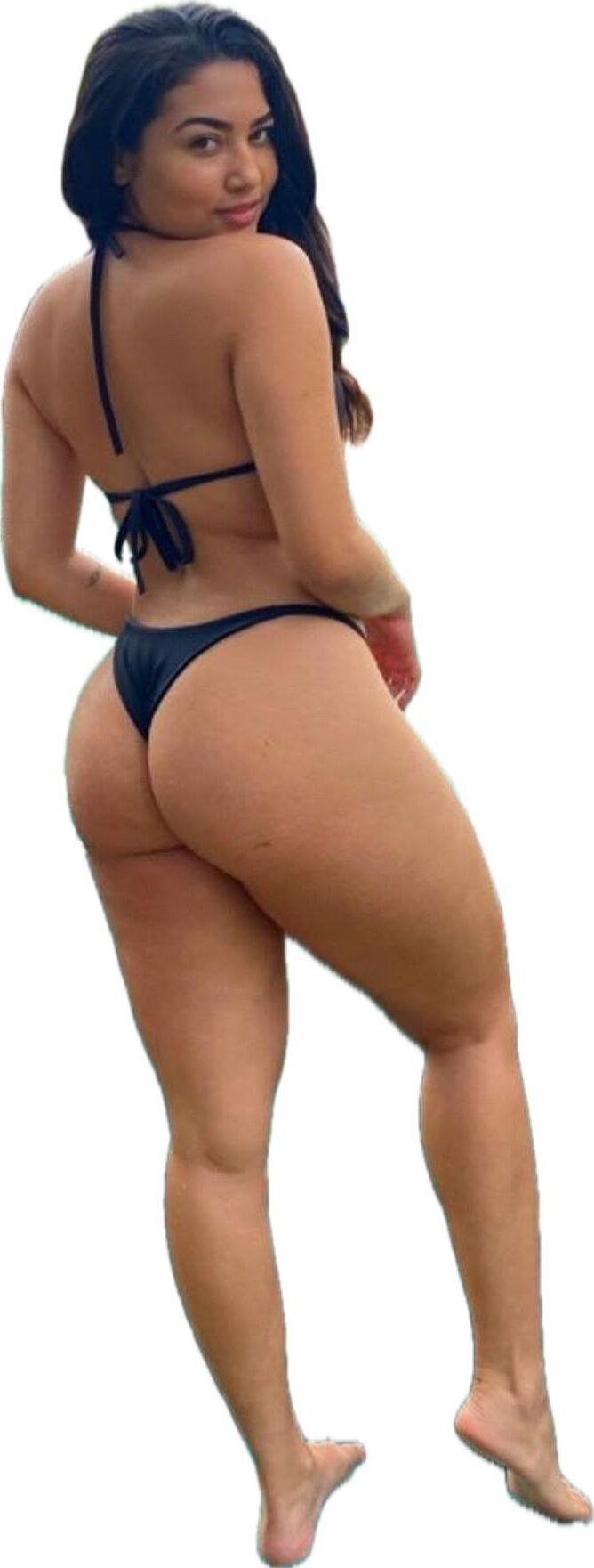 Latina Cute Big Butt Stickers 1511