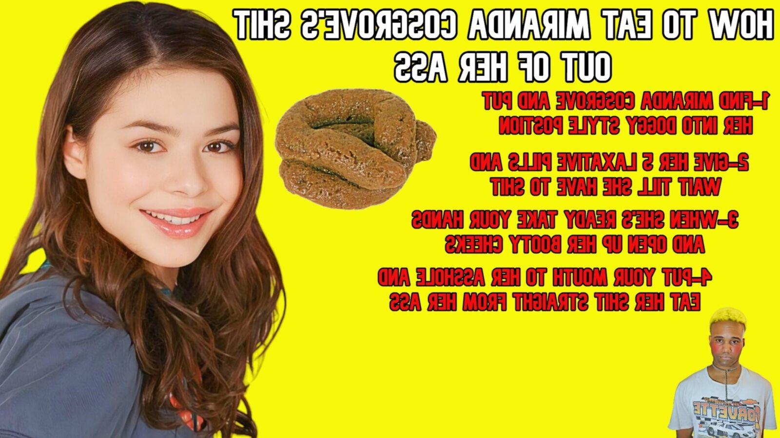 CÓMO COMER LA MIERDA DE MIRANDA COSGROVE POR EL CULO