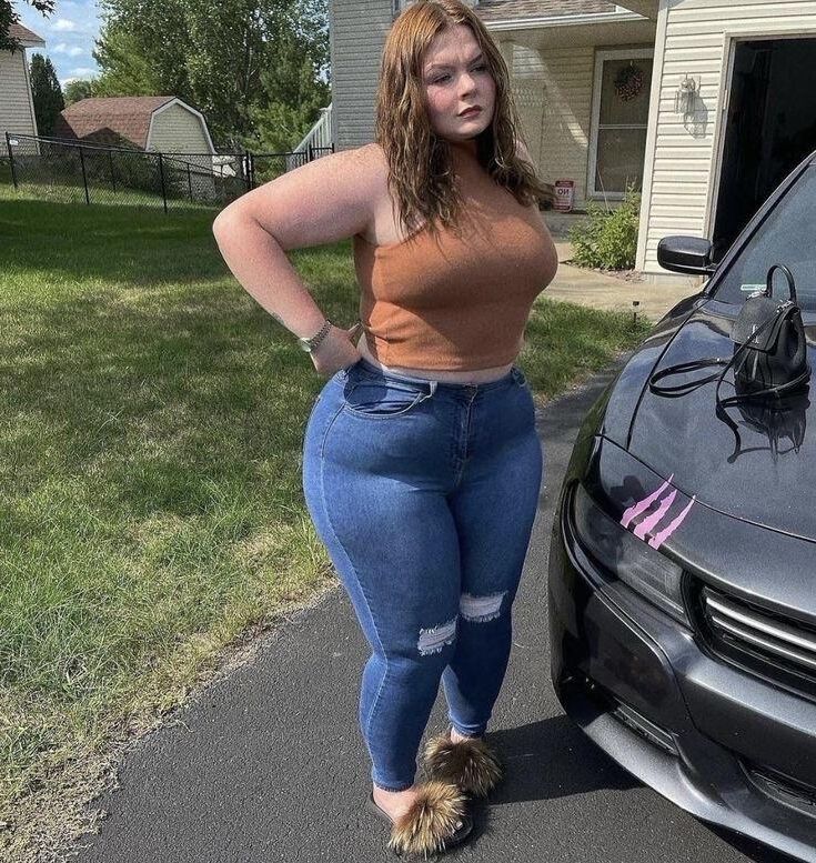 Kayy Huge Ass Sexy Beauty BBW Girl Mixed Shots