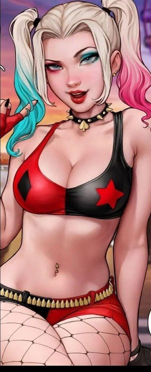 harley quinn sexy hentai 