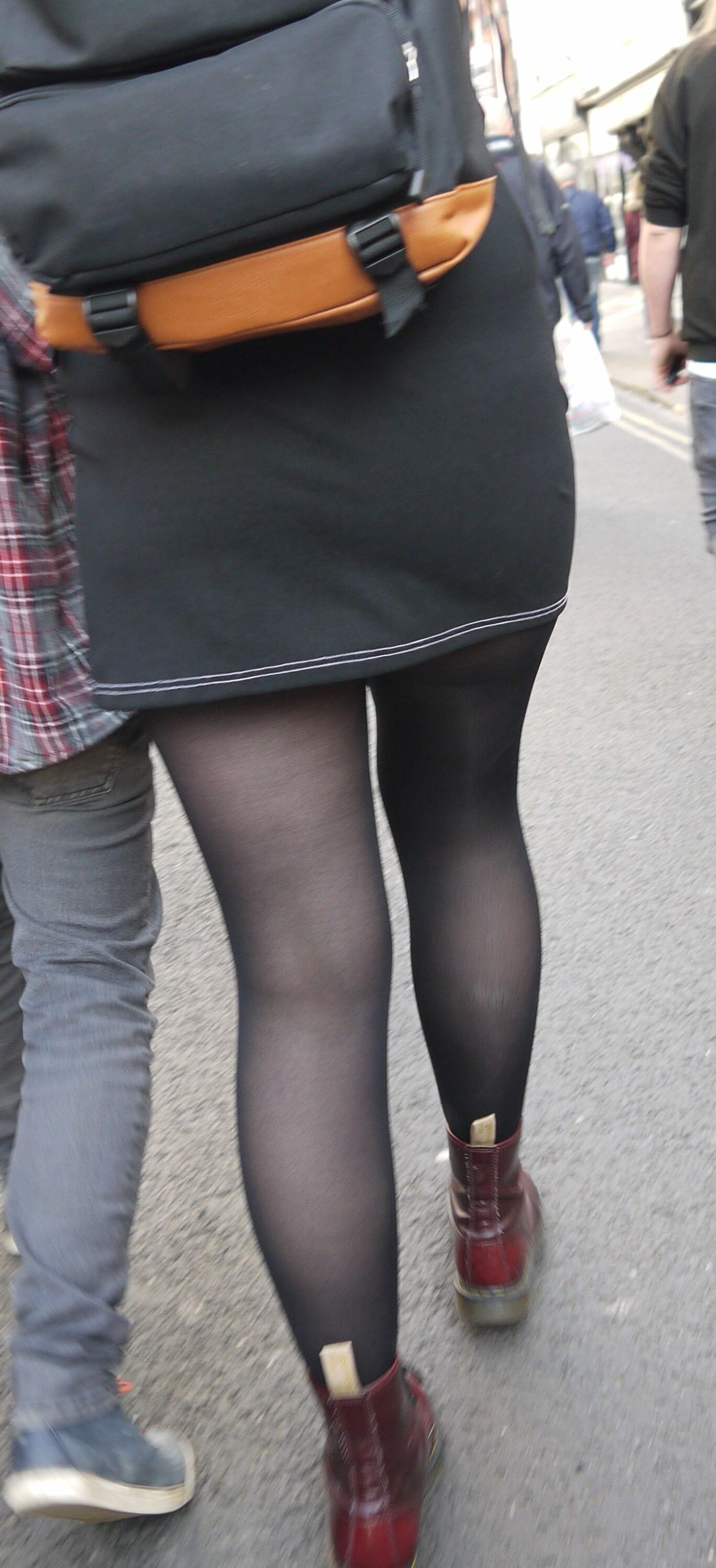 39 Too short   dress with pantyhose