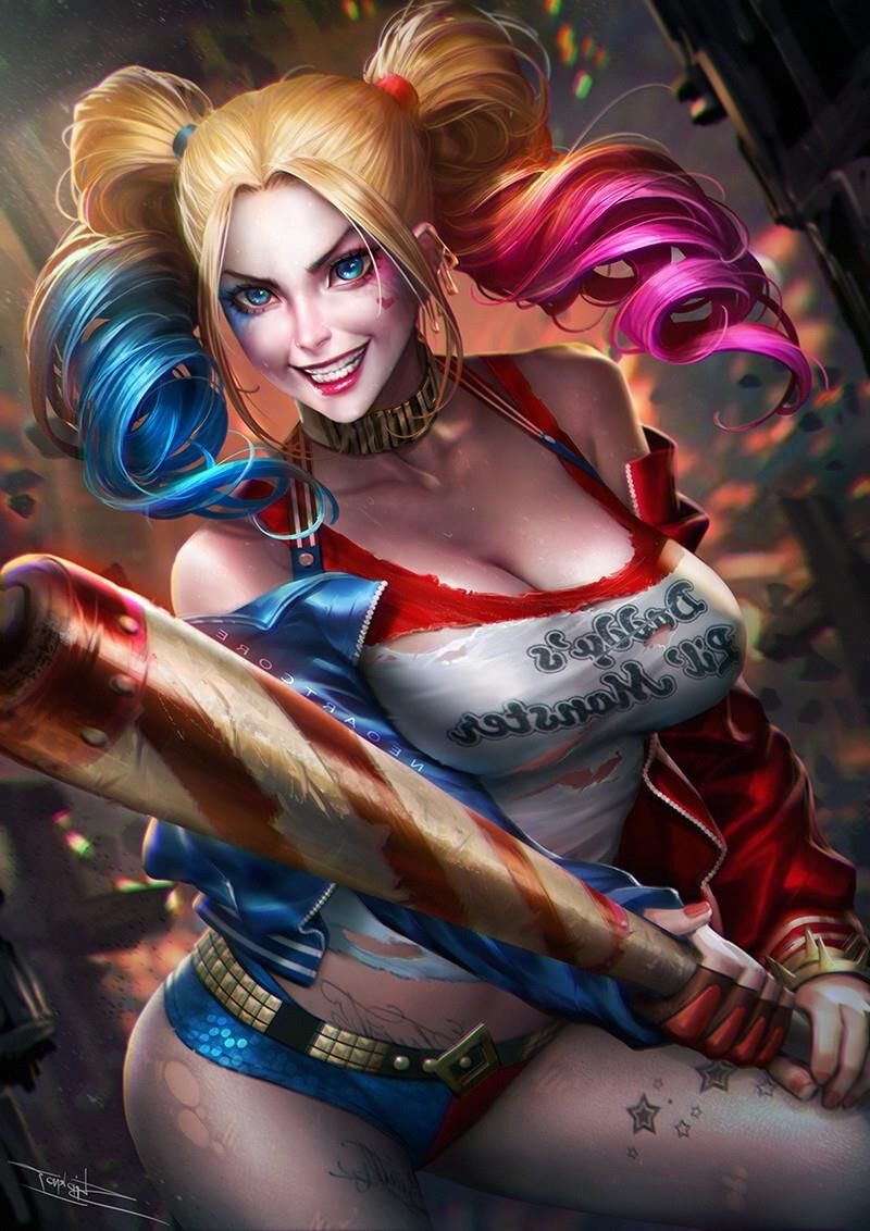 harley quinn sexy hentai 