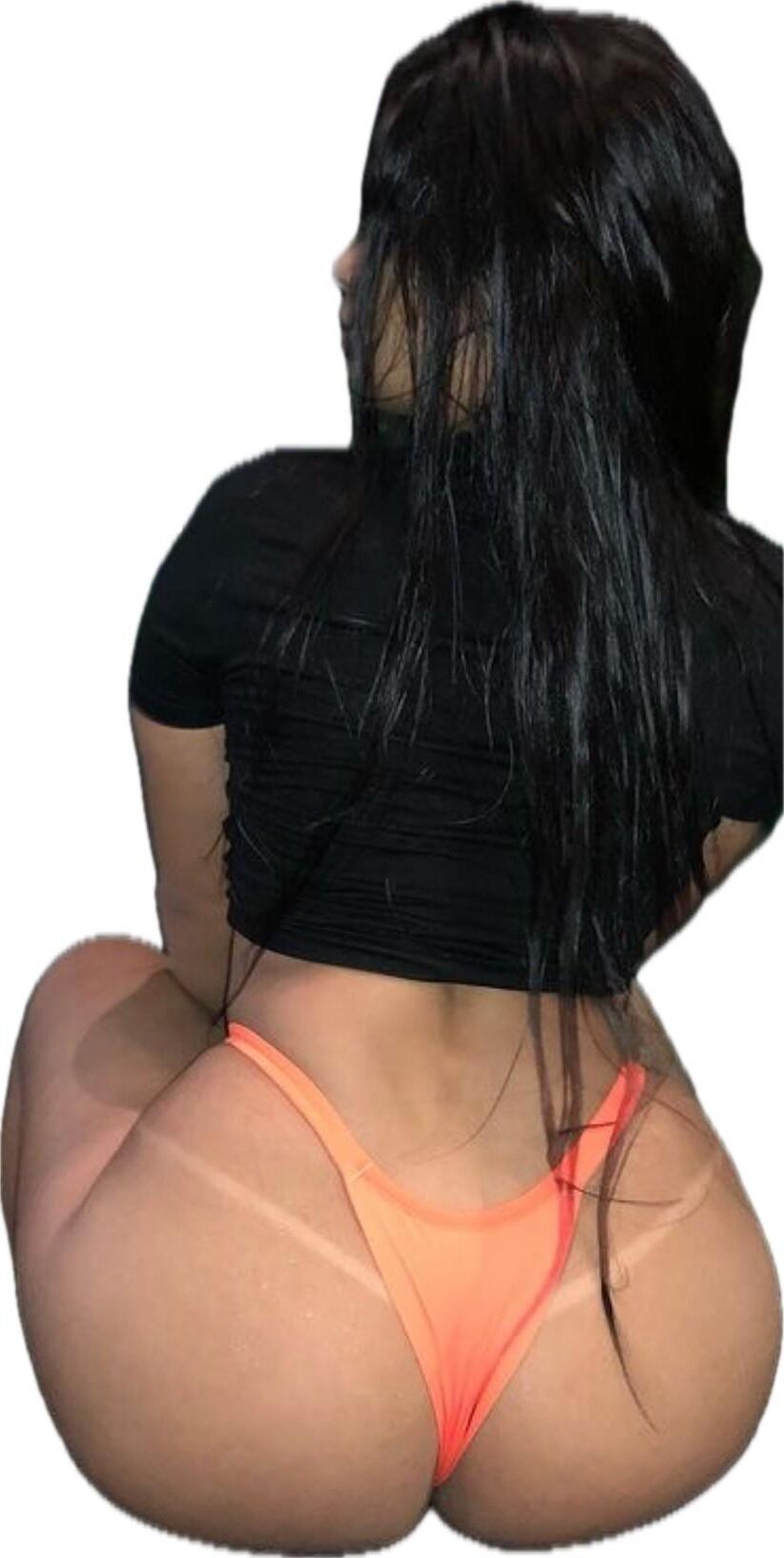 Latina Cute Big Butt Stickers 1504