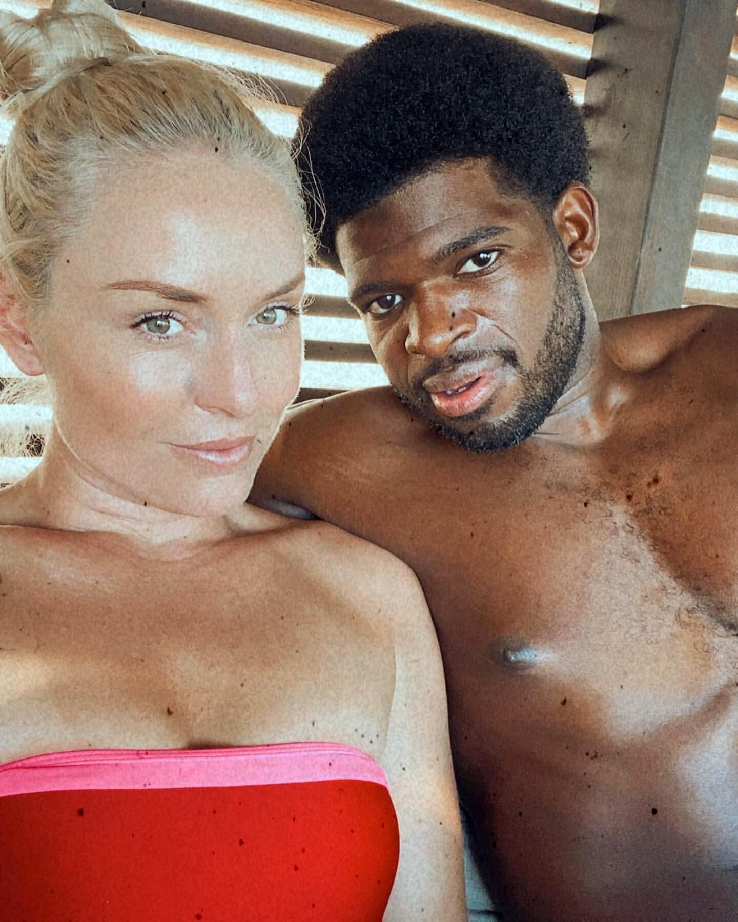 Lindsey Vonn y P.K. Subban maravilloso amor verdadero interracial