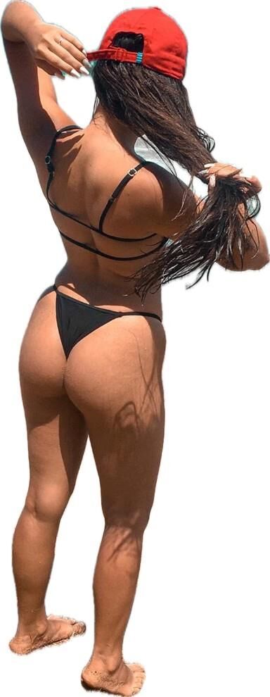 Latina Cute Big Butt Stickers 1580