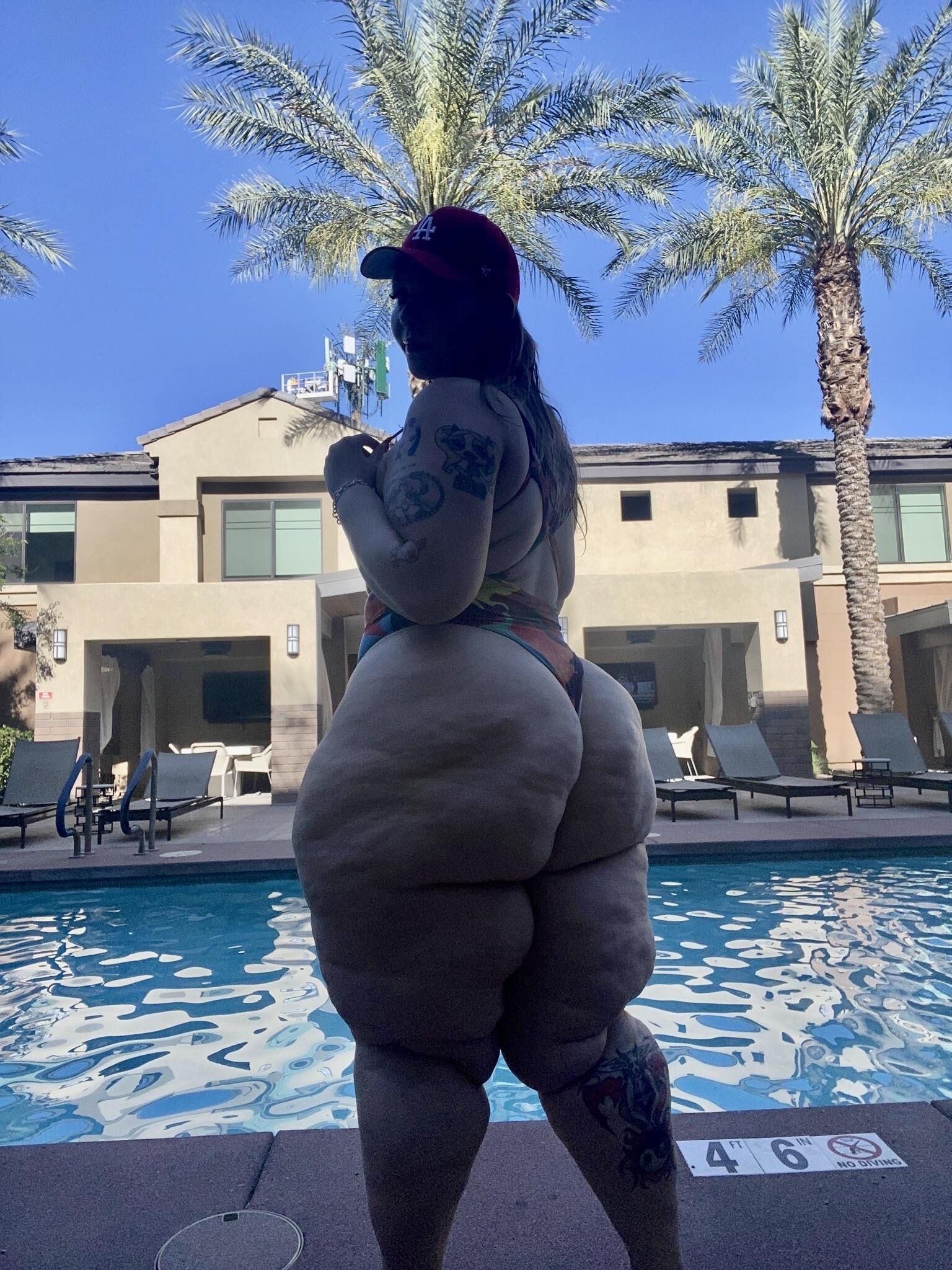 Princesspear Huge Ass Beauty Sexy BBW Girl Mixed Hot Shots