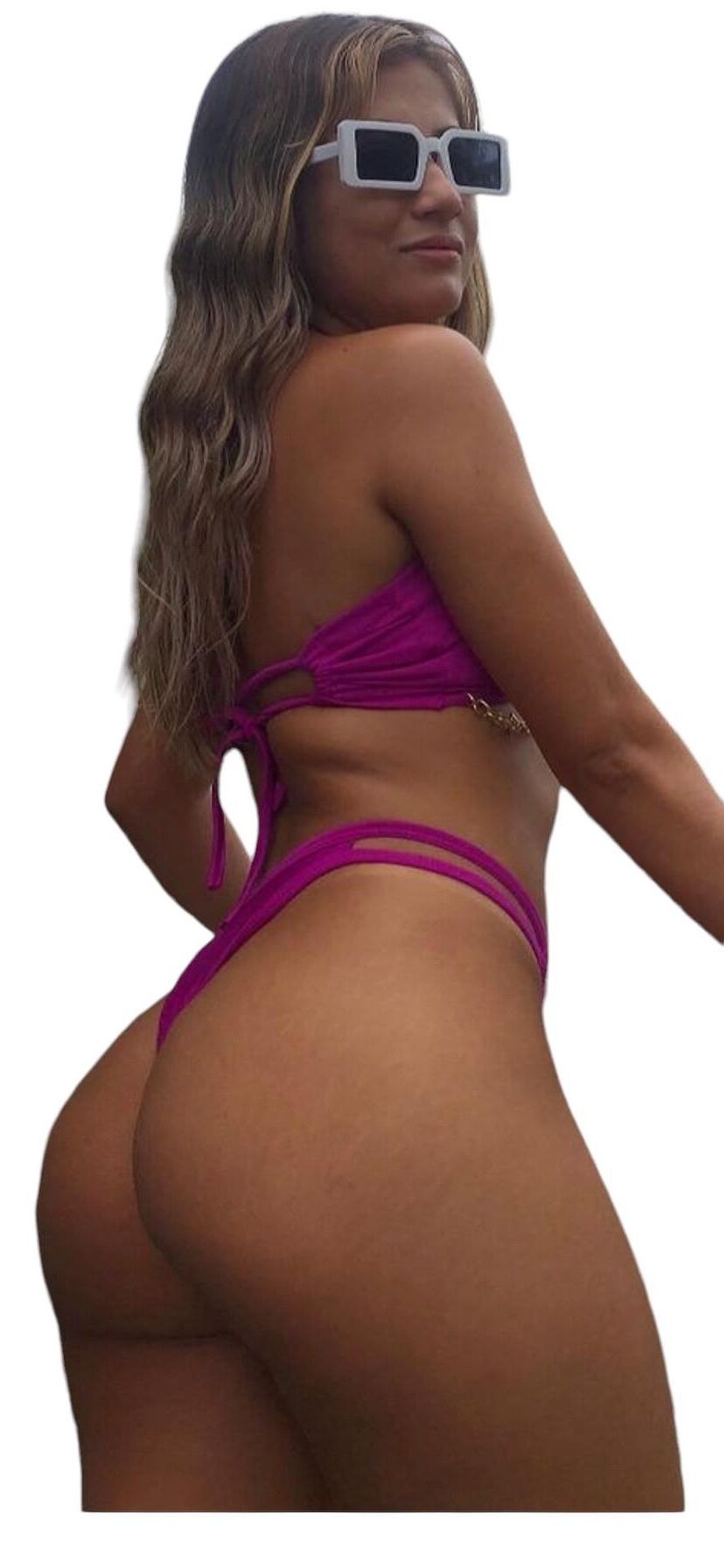 Latina Cute Big Butt Stickers 1556