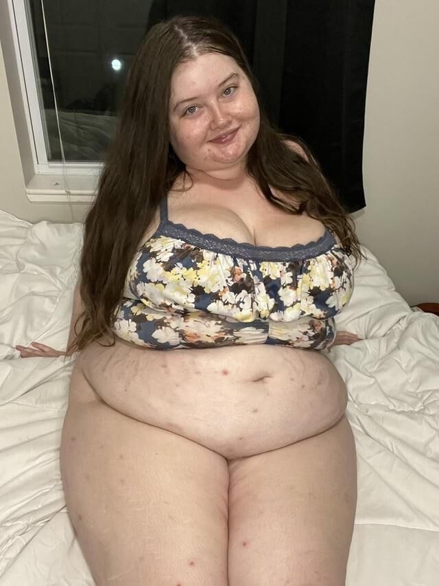 BBW pálida con tetas gordas