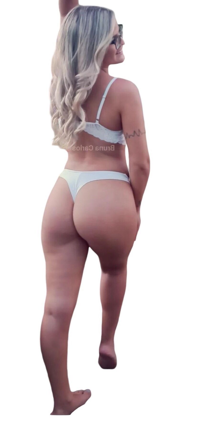 Latina Cute Big Butt Stickers 1555