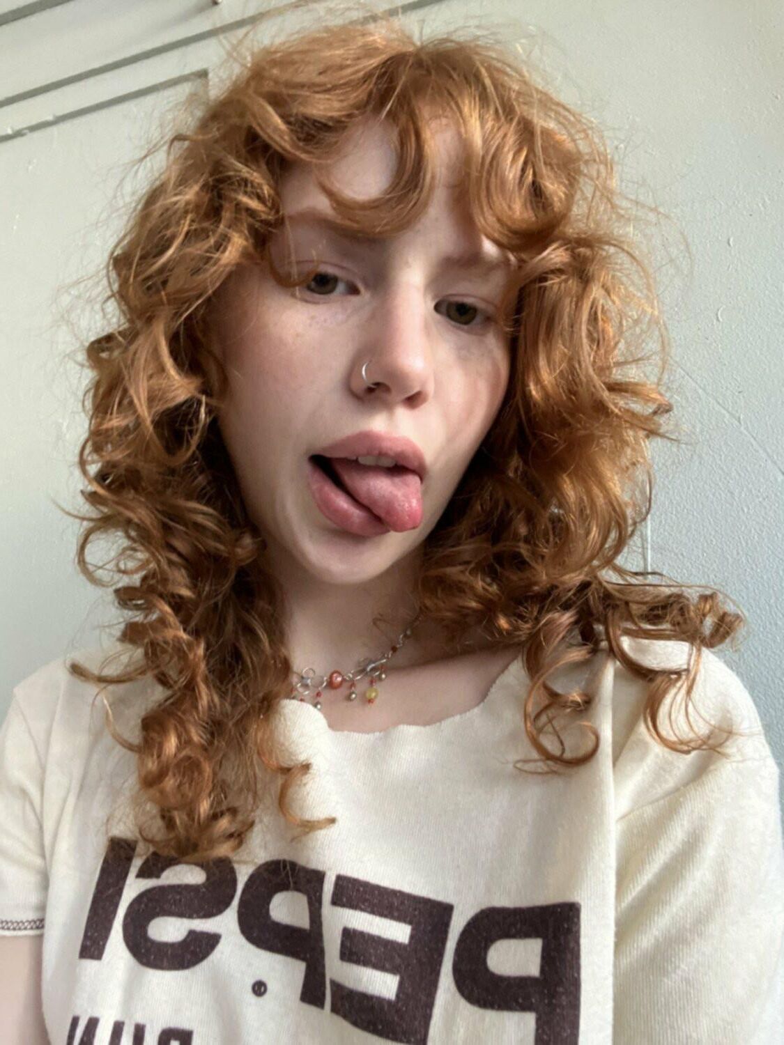 Hot messy redhead