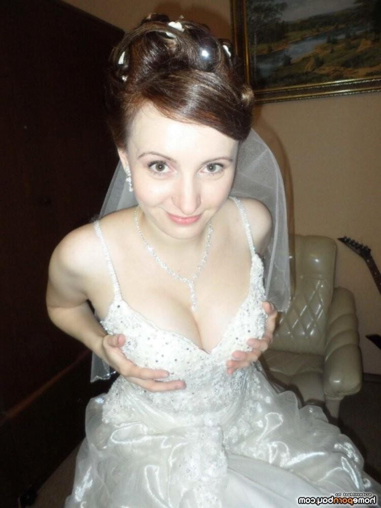 Beauté récemment mariée d'Ukraine ou de Russie