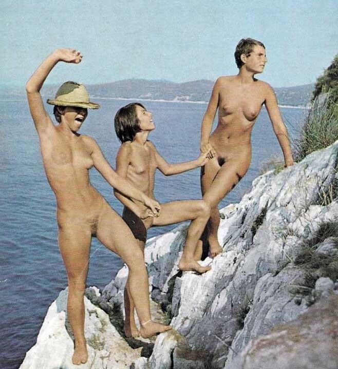 Vintage nudists, some related