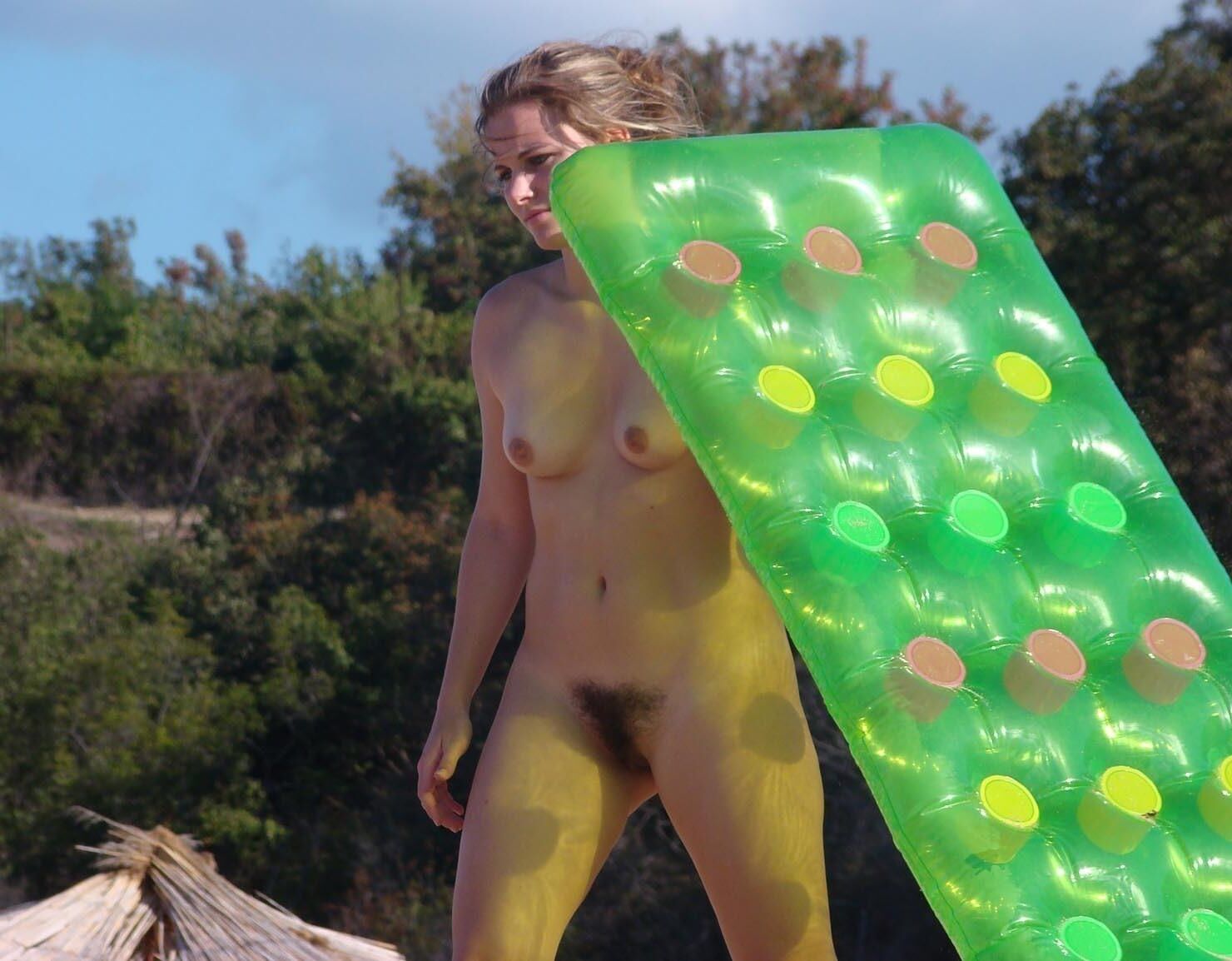 playing on beach