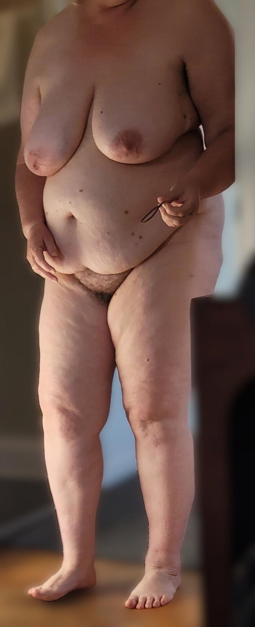 My hairy mature bbw wife 19