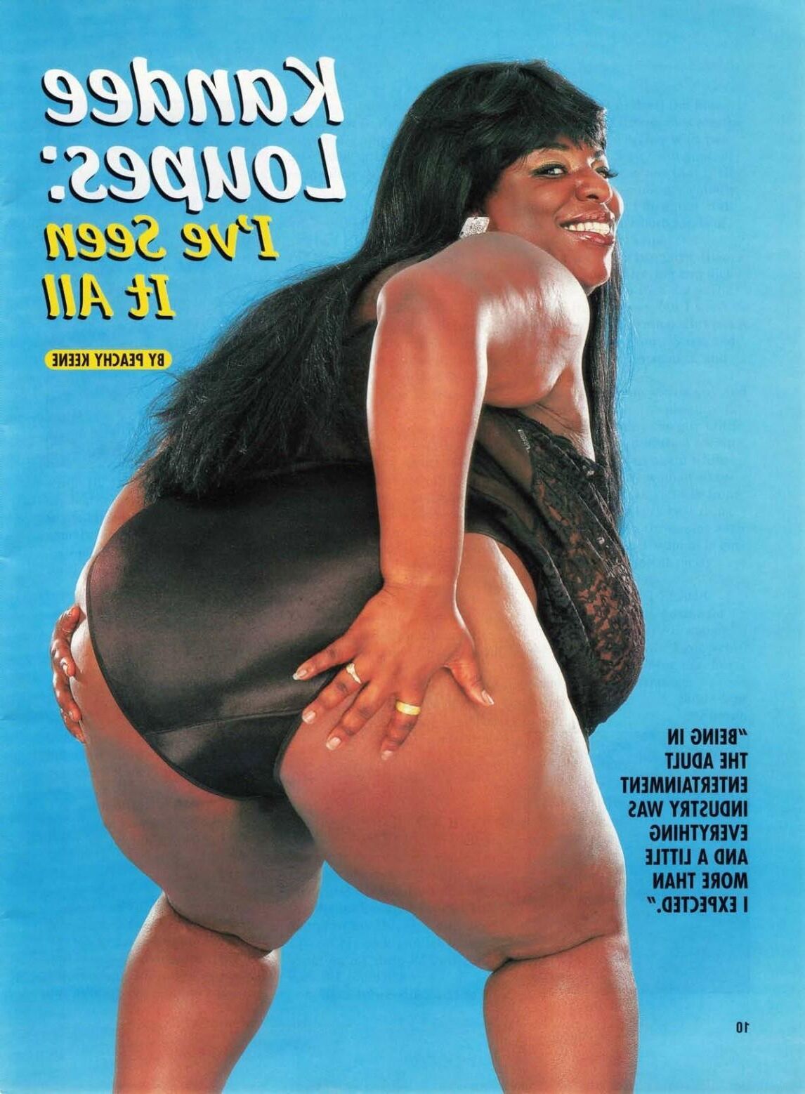 Big Black Butt Magazine March 2003