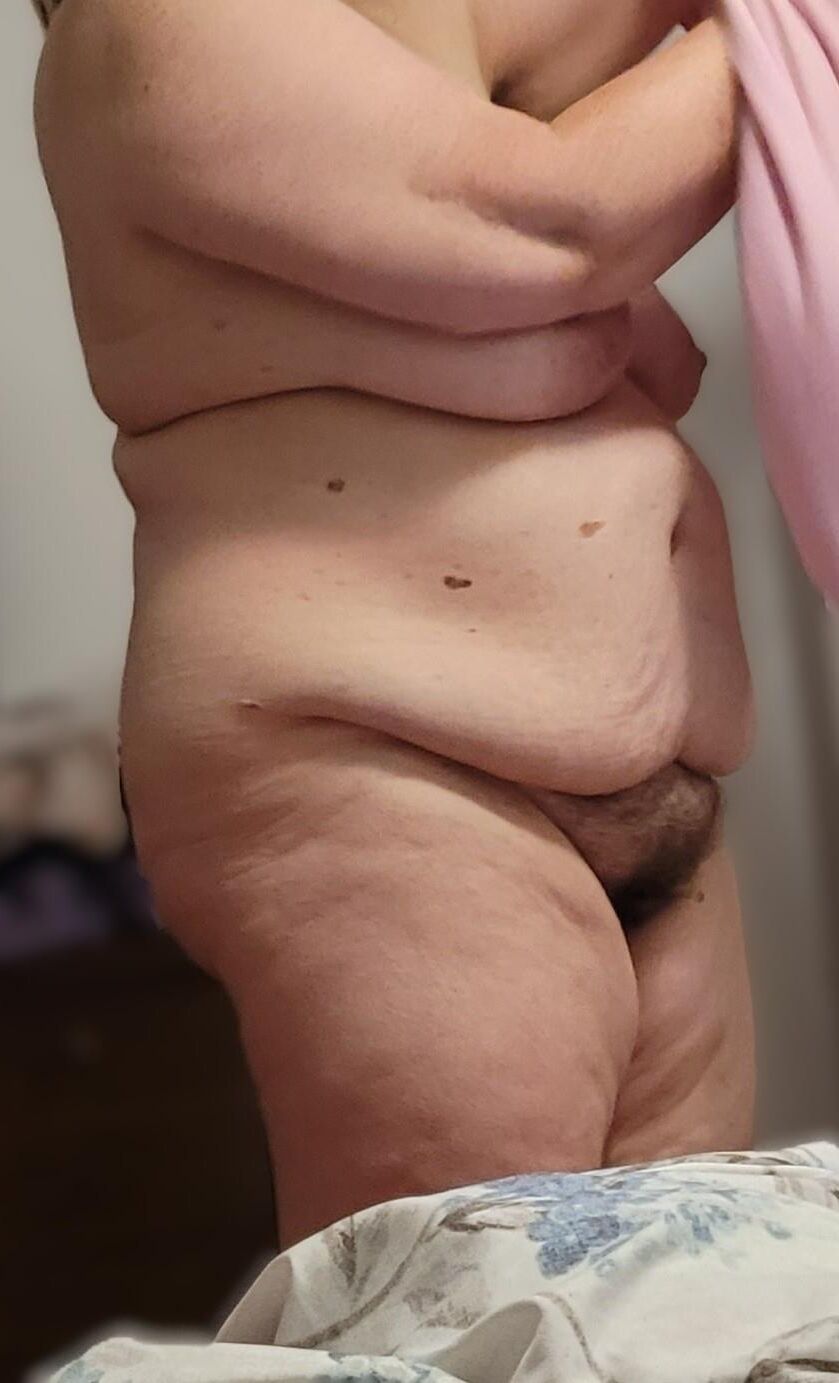 My hairy mature bbw wife 19