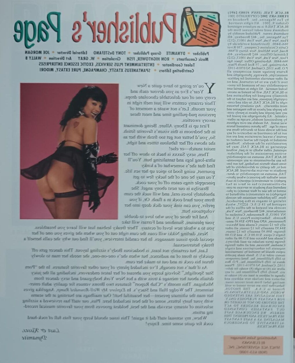 Black Tail Magazine February 2002