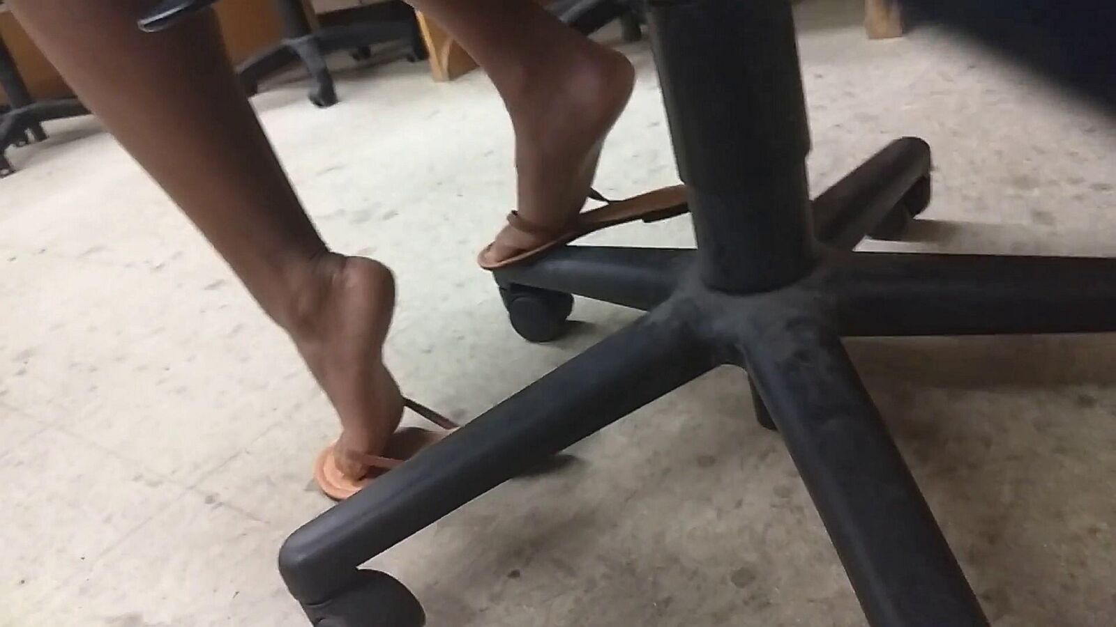 Candid Ebony Feet 12