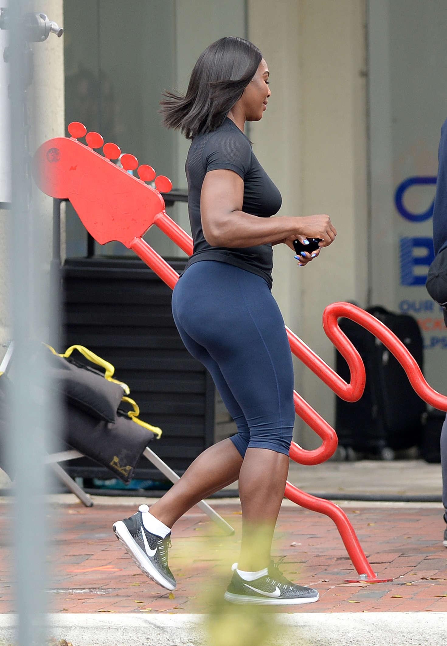 Serena Williams, Fat Ass, Tits, High Heels