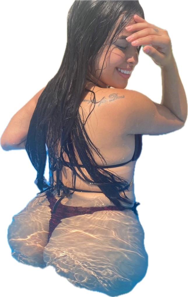 Latina Cute Big Butt Stickers 1621