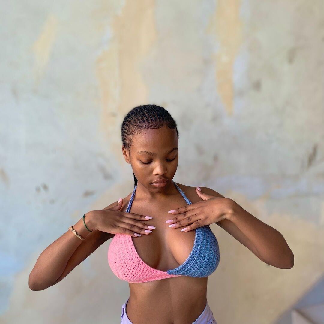 Busty Monica Mbonambi