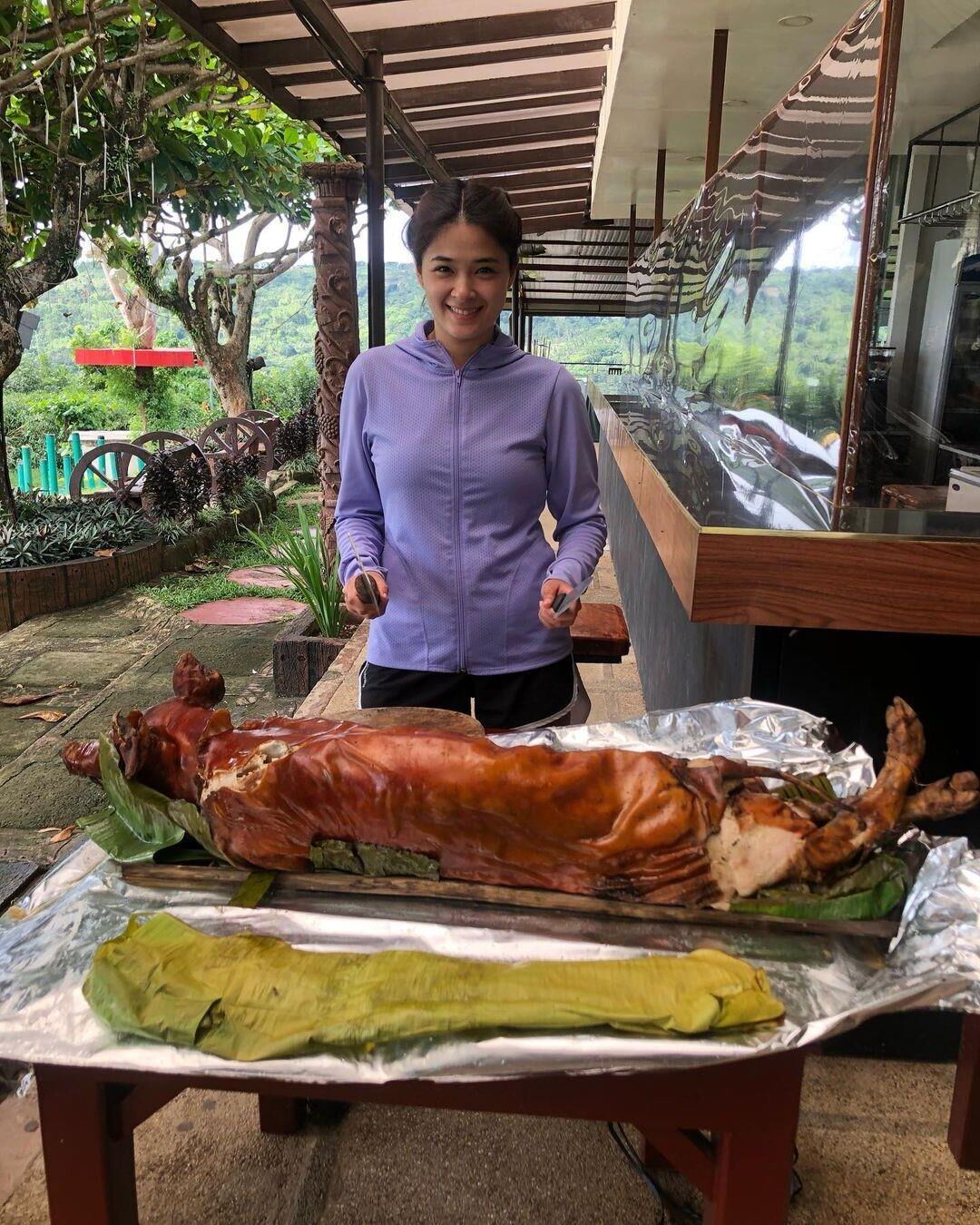 La actriz filipina Yam Concepción