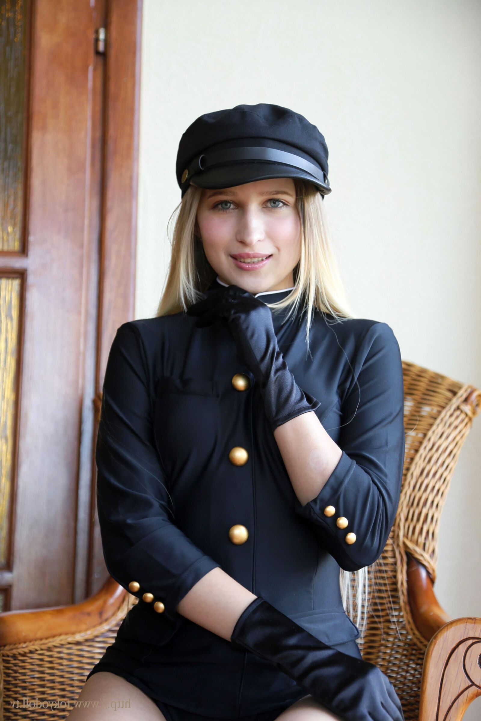 Adriana C   VIP 005 (Black Uniform)