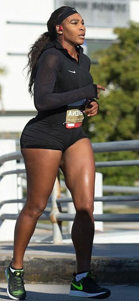 Serena Williams, Fat Ass, Tits, High Heels