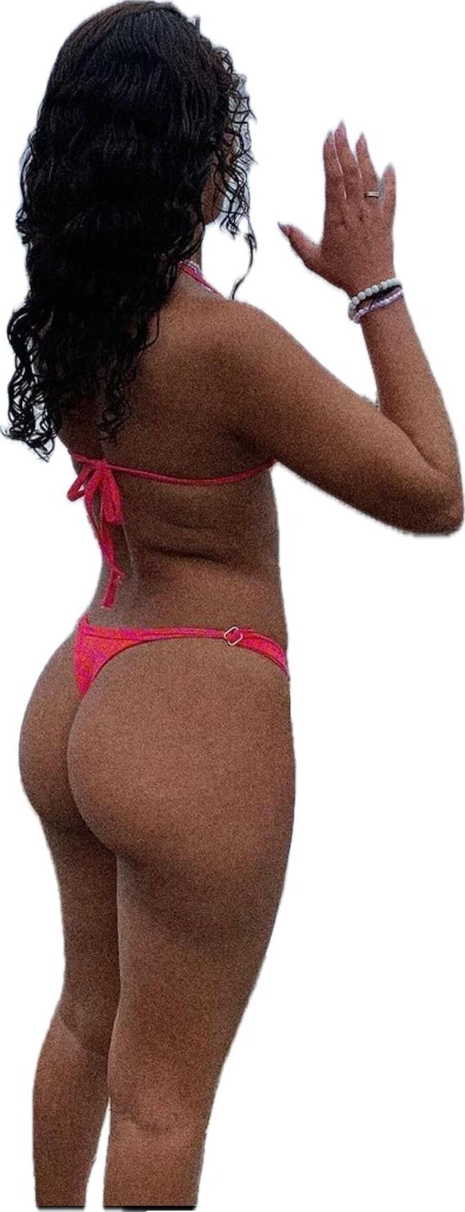 Latina Cute Big Butt Stickers 1685