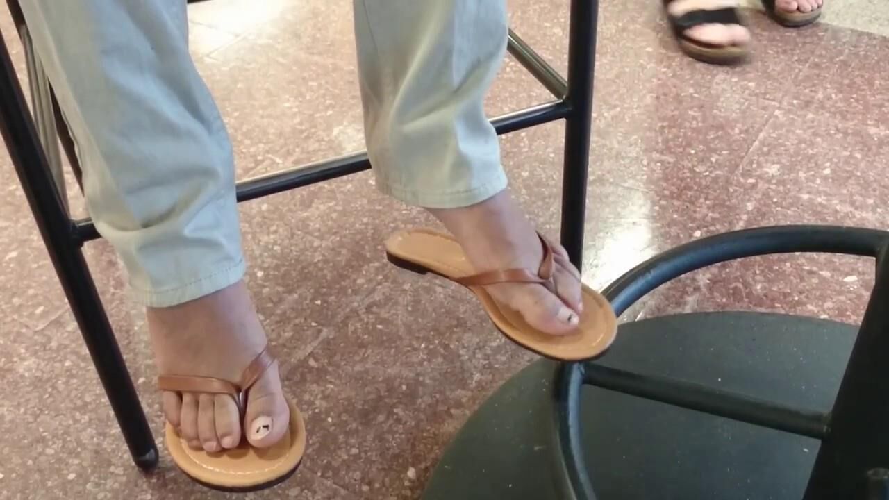 Candid Ebony Feet 16