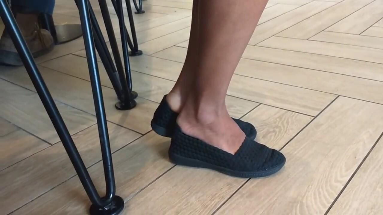 Candid Ebony Feet 17