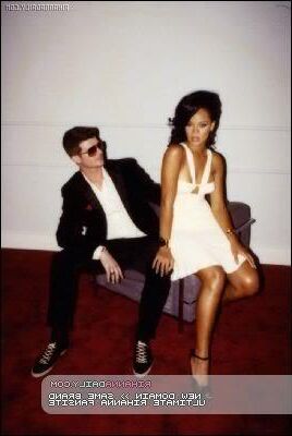 Rihanna's hot photoshoot with Robin Thicke for GQ 