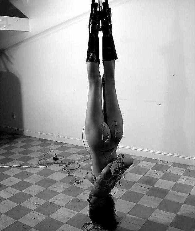 Assorted Black and White Bondage Pix 