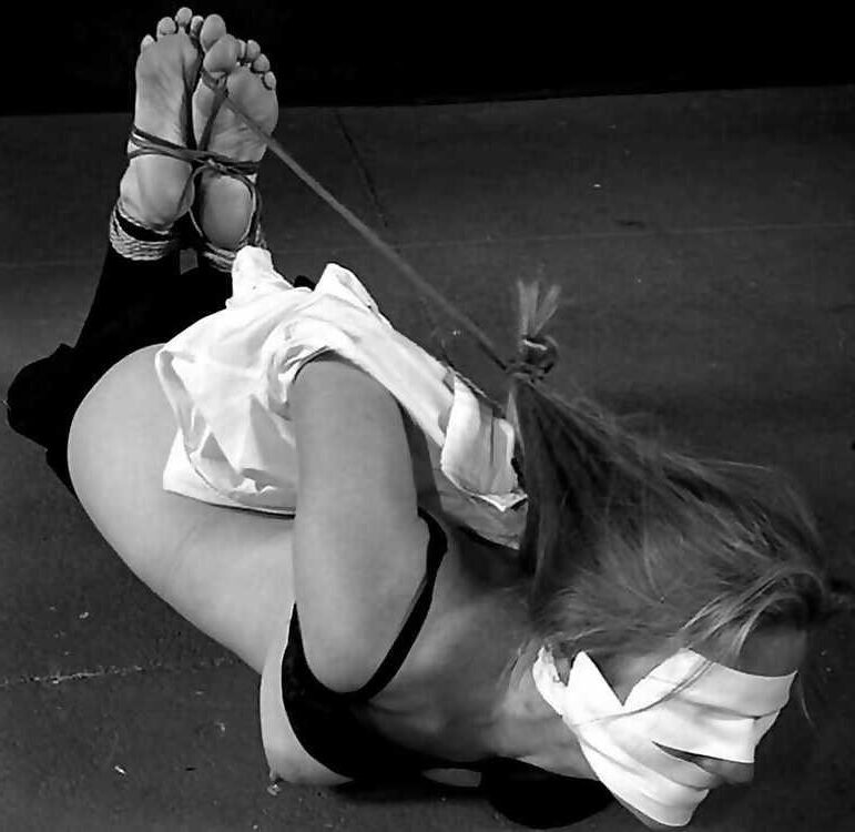 Assorted Black and White Bondage Pix 