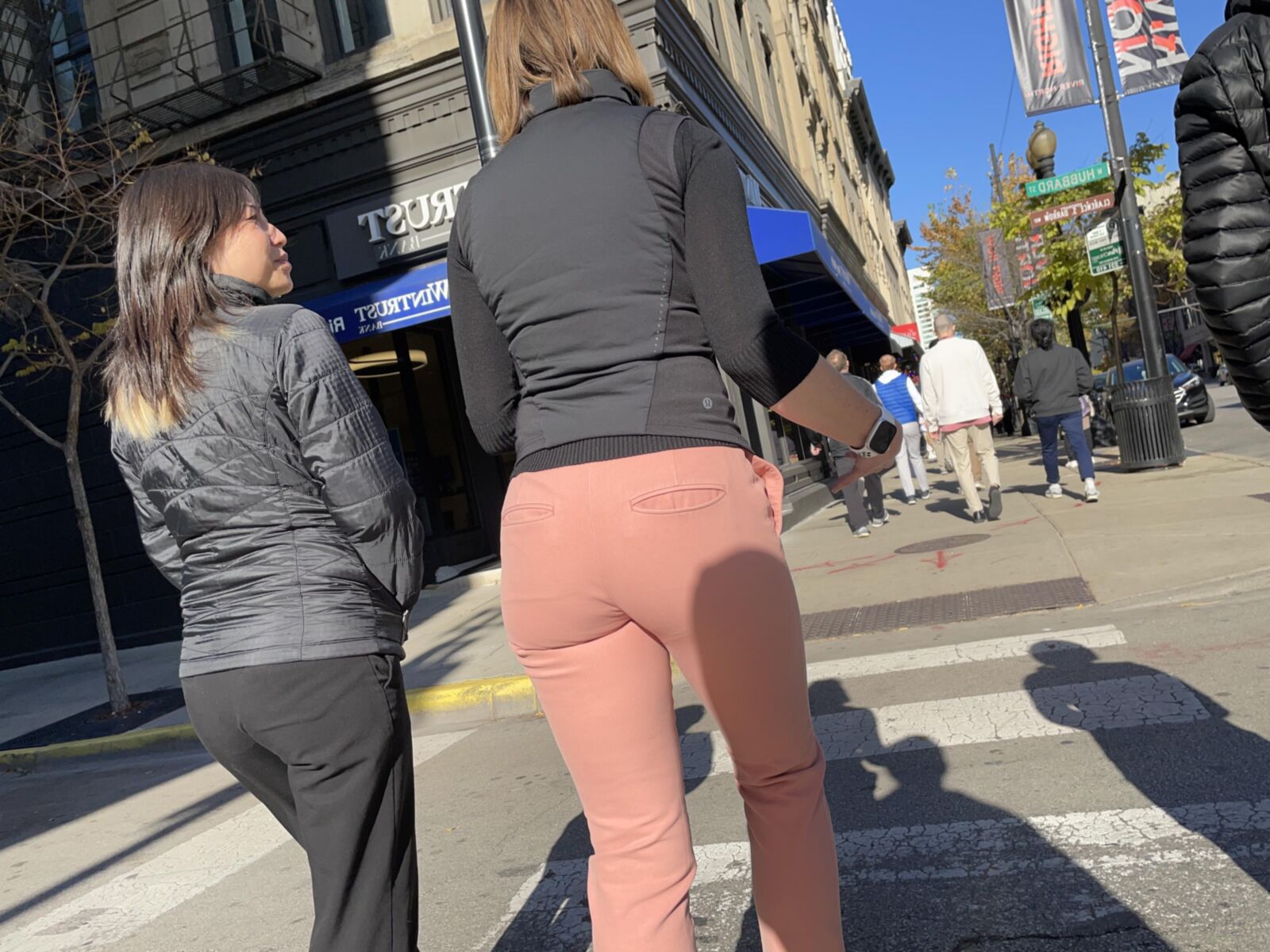 pinky pants hot ass milf