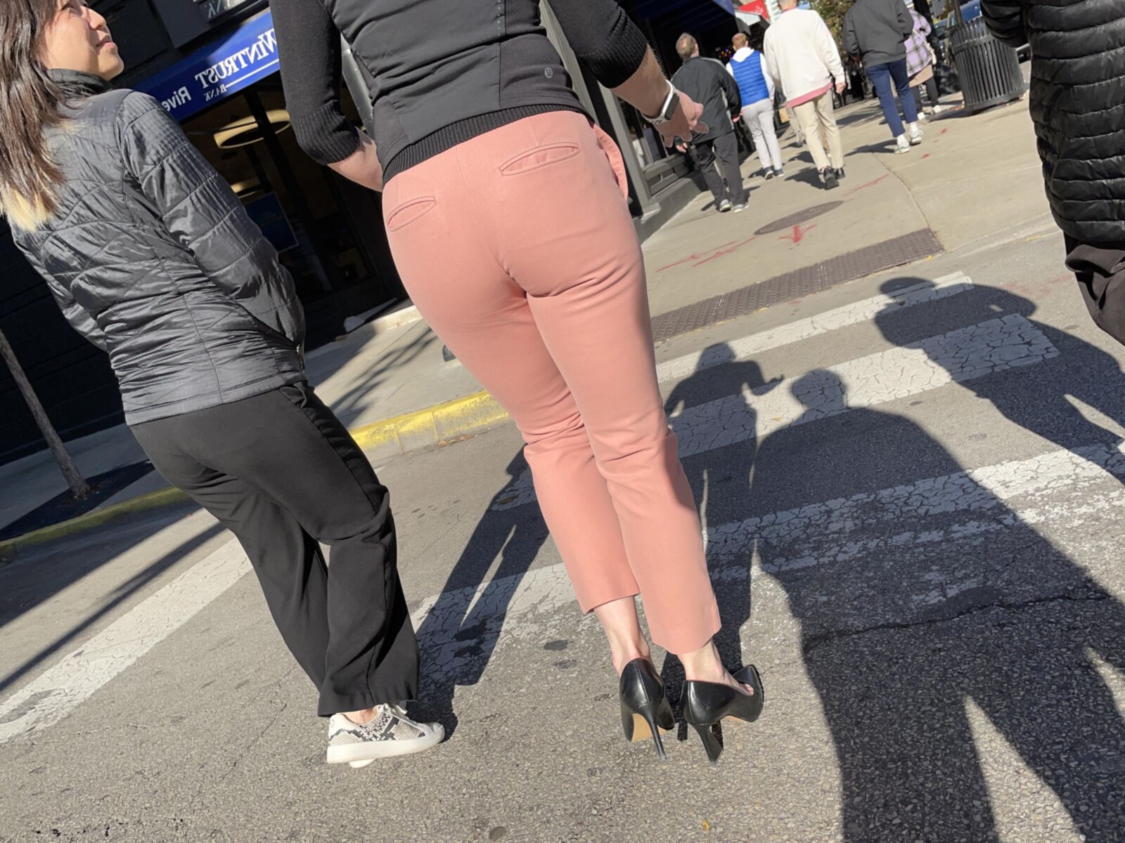 pinky pants hot ass milf