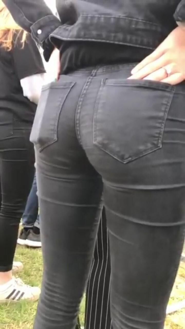 Teeny butts in Tight Jeans