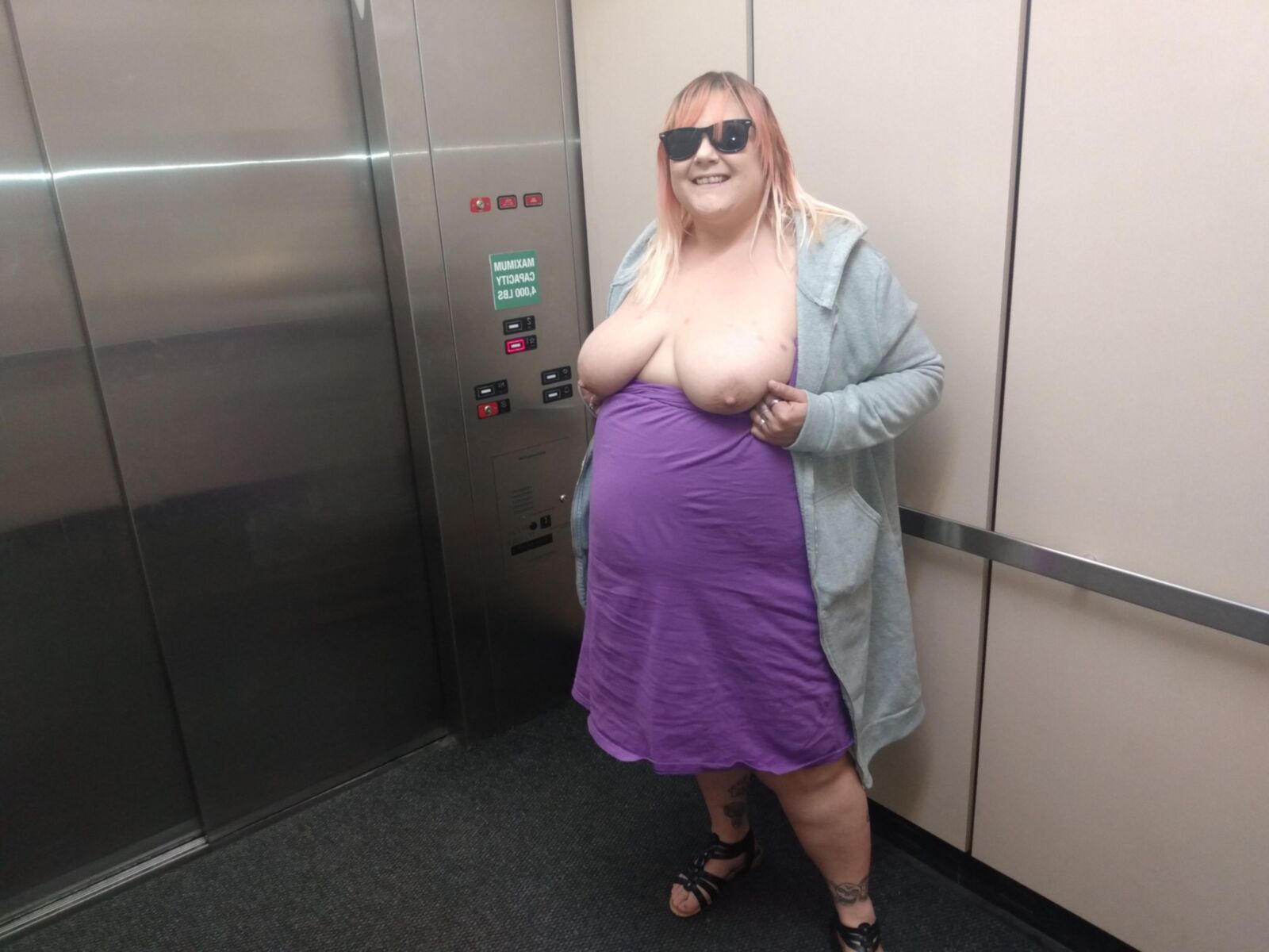 Bbw outside 