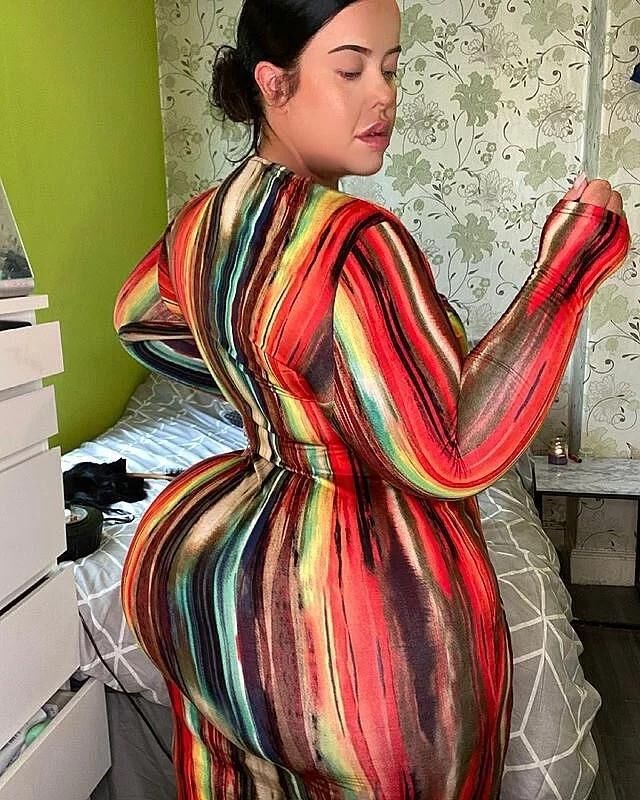 Thickgreekbleu Bunda enorme Grega Sexy BBW Girl Mixed Hot Shots