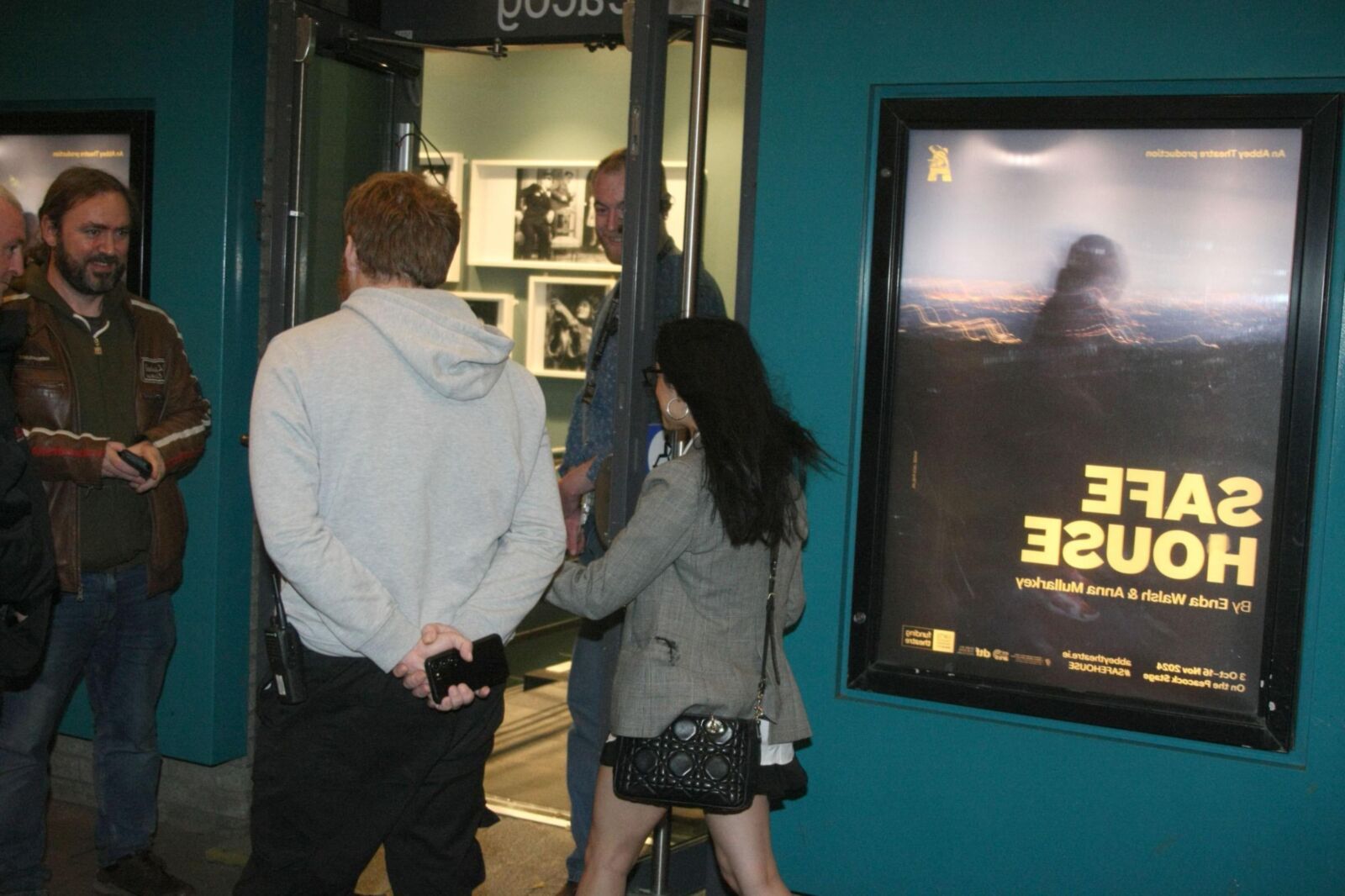 Jenna Ortega Spotted at The Abbey Theatre in Dublin October 