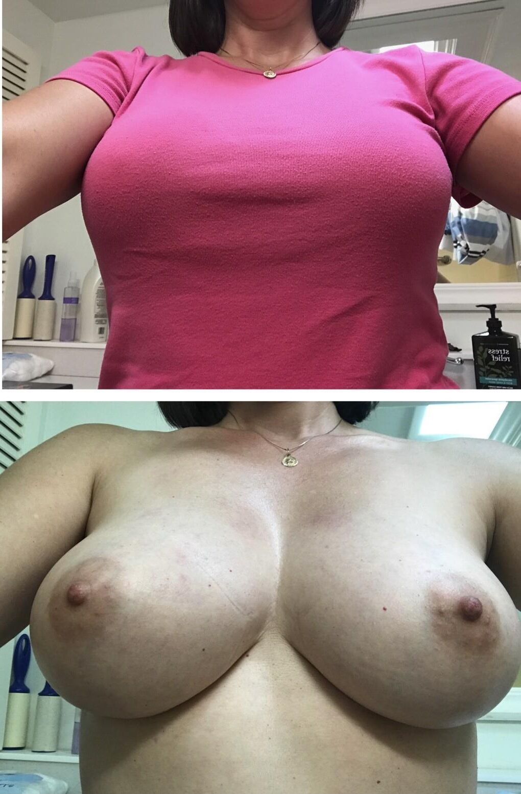 Las tetas de mi esposa