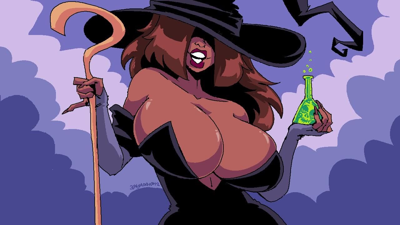 Halloween Wicked Womanly Witches 