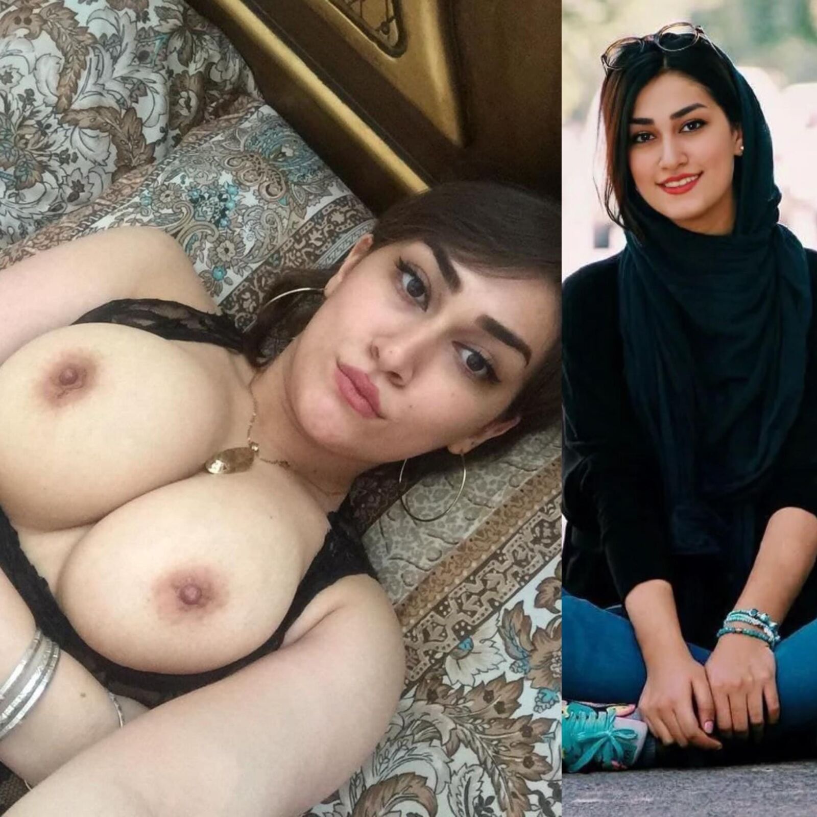 Putas iraníes hijabi expuestas