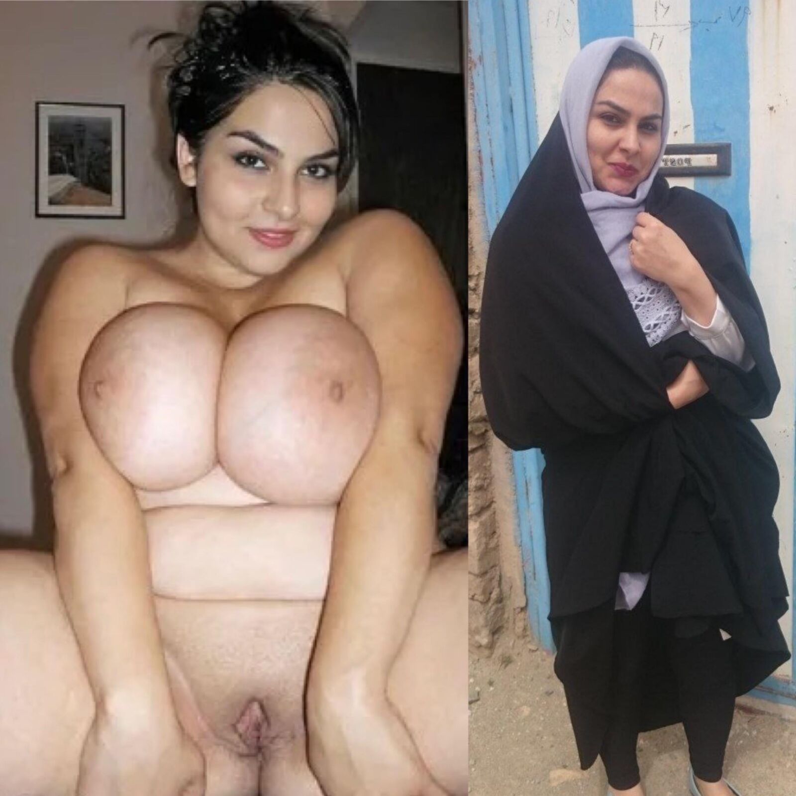 Putas iraníes hijabi expuestas