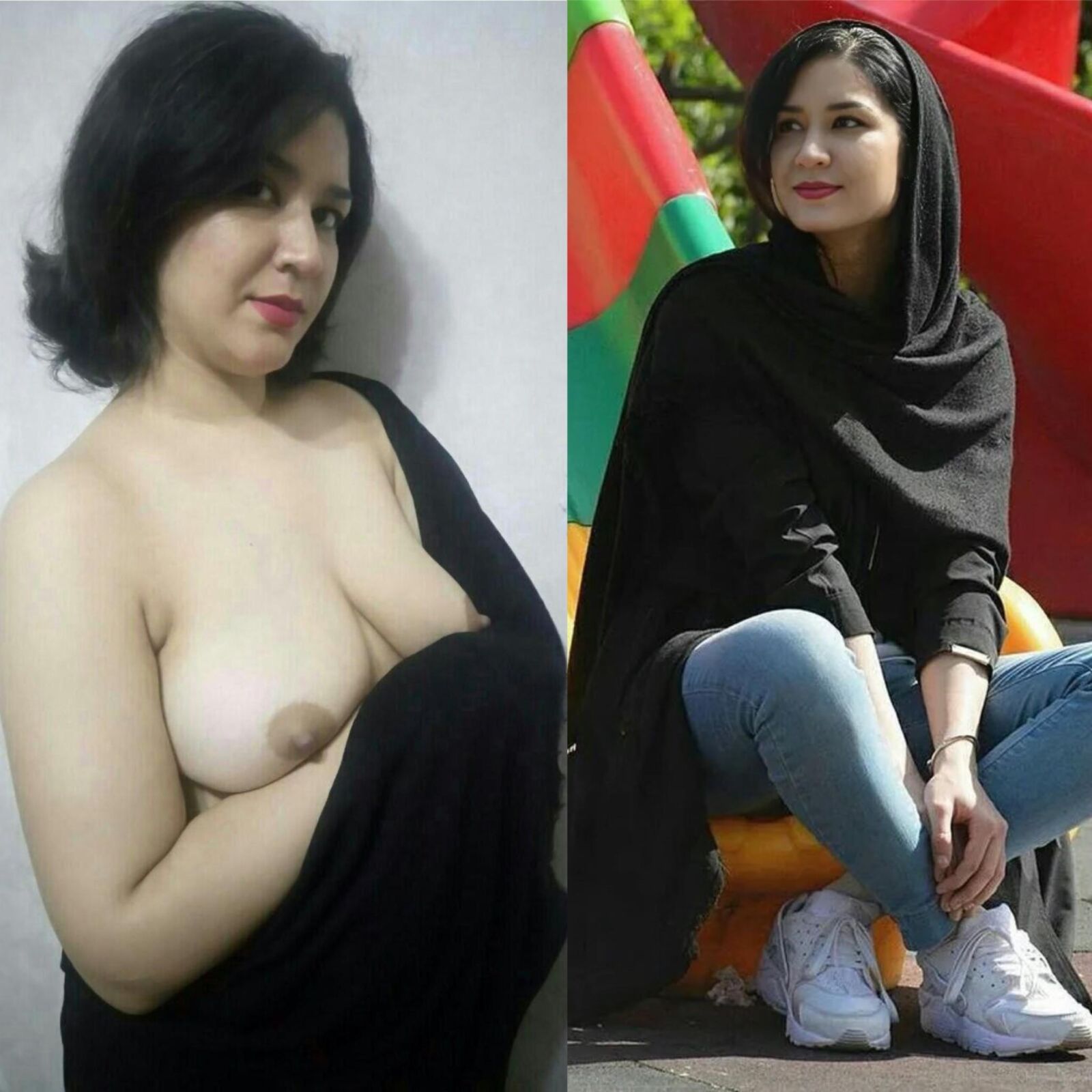 Putas iraníes hijabi expuestas