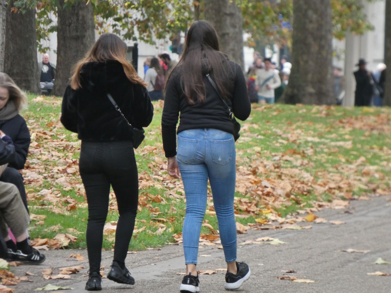 Hermosas chicas en jeans