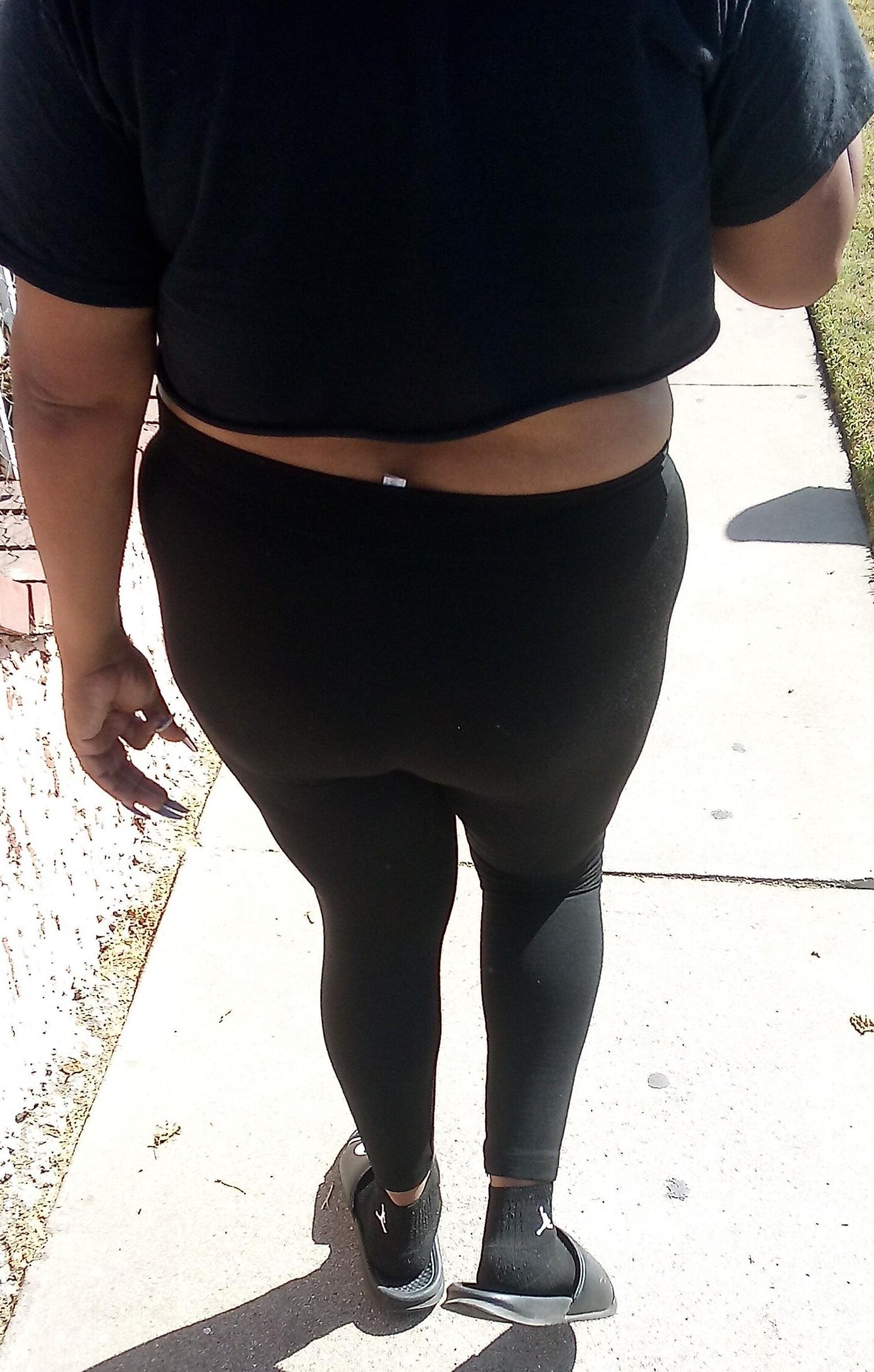 CHINA LOCAS CULO GORDO EN LEGGINGS