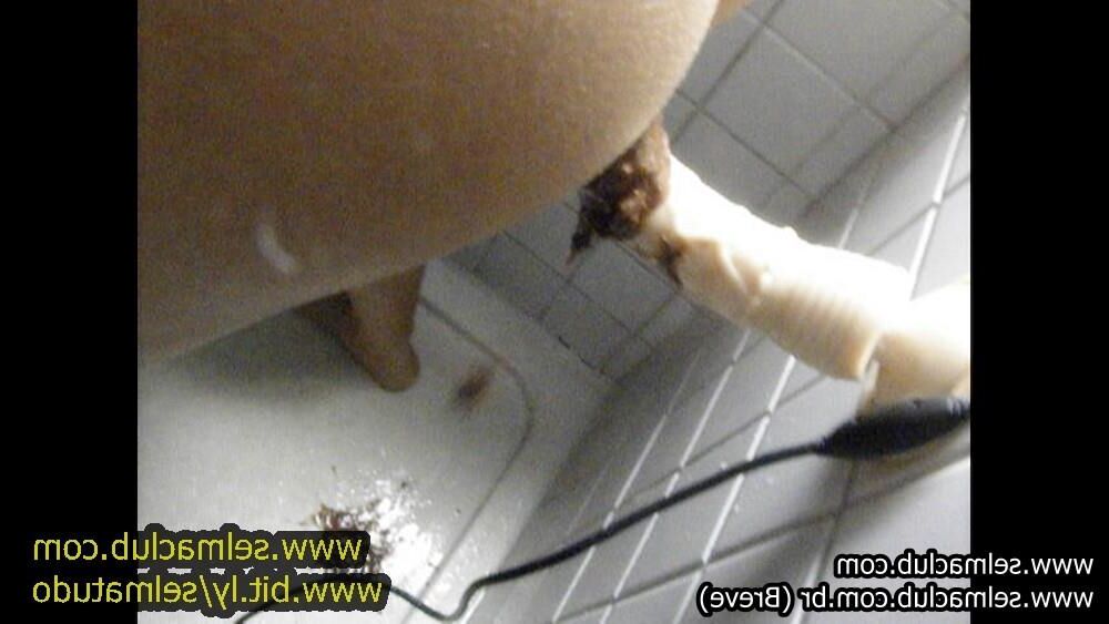 SHITTING IN DICK DILDO POOPING BRAZIL ANAL ASS BUTT